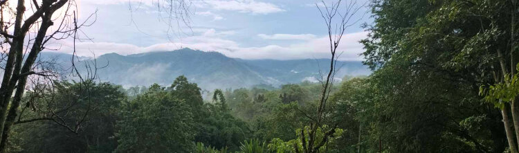 view of mountains