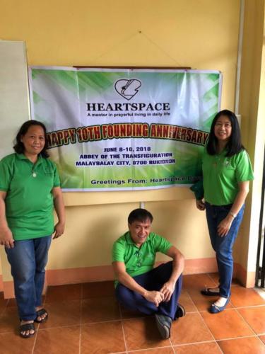 Manila and Davao Heartspace coordinators